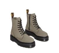 DR. MARTENS 31296059 8 Eye Boot Hombre Nickel Grey Milled Nubuck Wp EU 36
