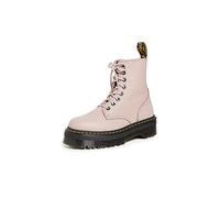 DR. MARTENS 8 Eye Boot, Boots Unisex Adulto, Vintage Taupe Pisa, 37 EU