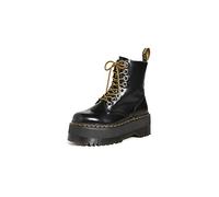 Dr. Martens 8 Eye Boot, Botas de Combate Mujer, Black Buttero, 36 EU
