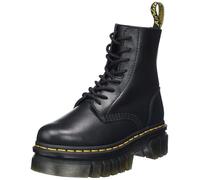 Dr. Martens 8 Eye Boot, Botas de Combate Mujer, Black Nappa Lux, 37 EU
