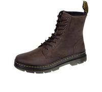 Dr. Martens 8 Eye Boot, Botas de Combate Unisex Adulto, Caballo Loco Marrón Oscuro, 36 EU