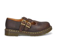 DR. MARTENS 8065 Mary Jane Shoe, Oxford Mujer, Dark Brown Crazy Horse, 40 EU