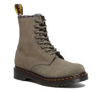Dr. Martens Botas bovver para mujer, Gris, 8.5