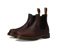 Dr. Martens Botas Chelsea unisex para adultos 2976, Cuero encerado de grano completo marrón castaño, 39.5 EU