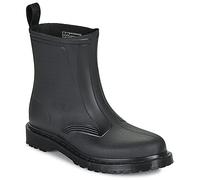 Dr. Martens Botas de agua 1460 Rain Pull On Boot Black PVC in Negro 47