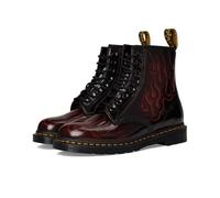 Dr. Martens Botas de combate unisex para adultos 1460 Inferno, Cherry Red, 12 Women/11 Men
