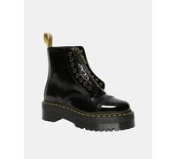 Dr. Martens Botas de mujer en negro con cierre de cremallera. Negro 38