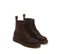 DR. MARTENS Botas de piel 1460 Crazy Horse. Color marrón