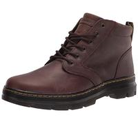 Dr. Martens Botas de piel Bonny unisex, Caballo loco marrón oscuro, 43 EU