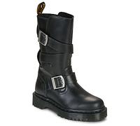 Dr. Martens Botas planas Anistone Strap High Boot Black Orleans in Negro 42