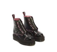 DR. MARTENS Botas Sinclair HS de piel Milled Gloss. Color Negro
