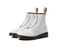 Dr. Martens Botas unisex para adultos Vegan 1460, Kemble Blanco Óptico Pu, 38 EU