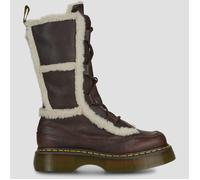 Dr. Martens Botines Buzz Lace WL High Leg Boot Dark Brown in Marrón 38