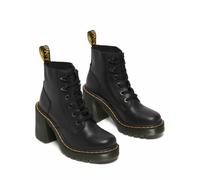 DR. MARTENS Botines con cordones y tacón Jesy en piel con acabado satinado. Color Negro