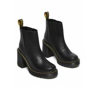Dr. Martens Botas Chelsea Spence para mujer piel de sendal con tacón Negro 40 EU