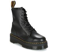 DR. MARTENS Botas con plataforma Jadon de piel lisa. Color Negro