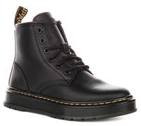 Dr Martens Brookline Chucka Cordones Cuero Mujer Botines en Negro 3-5