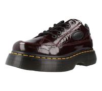 Dr. Martens Zapatos Mujer Buzz 5i 5 Eye Shoe Oxblood High Shine Croc Emboss in Marrón 39