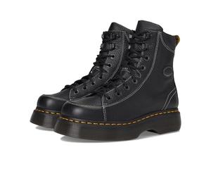 Dr. Martens Buzz 8 ojales para mujer, Negro, 43 EU