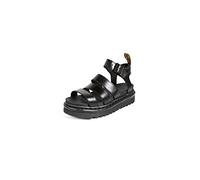 Dr. Martens - Chunky 3 Strap Sandal, Sandalias, Black Patent Lamper,