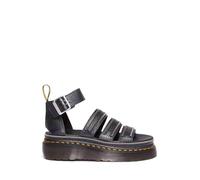 Dr. Martens CLARISSA II QUAD HDW - Sandalias para mujer, Napa fresada negra., 36 EU