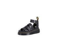 DR. MARTENS Sandalias de piel con plataforma Clarissa II Quad. Color Negro