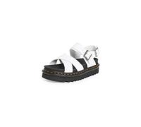 Dr. Martens Cross Strap Sandal, Boots Mujer, White Hydro, 40 EU