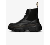 Dr. Martens Botas Chelsea de Plataforma, Cuero Negro, Suela Gruesa con Diseño Tractor, Elástico Lateral (Negro, Sistema tallas calzado EU, Adulto, Números, mediano, 41)