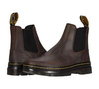 DR. MARTENS Embury Leather Chelsea Boot, Amphibians Unisex Adulto, Gaucho Crazy Horse, 43 EU