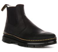Dr Martens Embury Wl Forro de Cordero Chelsea Mujer Botas en Negro Ru 3-8