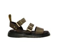DR. MARTENS Sandalias Gryphon de piel Wyoming. Color verde aceiutuna