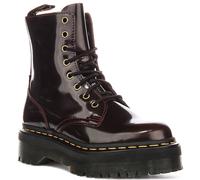 Dr Martens Jadon 8 Ojo Plataforma con Cordones Mujer Botas En Cereza GB 3-8