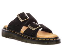 Dr Martens Josef Punta Abierta 2 Tira sin Cordones Mujer Sandalia En Negro