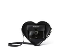 DR. MARTENS Mochila Con Forma De Corazón De Cuero Kiev. Talla talla única. Color Negro