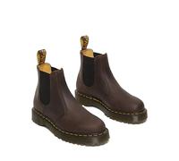 DR MARTENS Bex Crazy Horse Resistente Chelsea Bota Hombre Marrón Oscuro GB 7-11