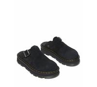 Dr. Martens Mules Zebzag de piel de ante Azul