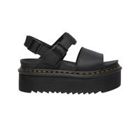 Dr. Martens- Sandalia de Cuero Hydro Voss Quad- Shoes- Mujer- Negro- 39 EU- Sandalia de Cuero Hydro Voss Quad