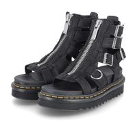 Dr. Martens Sandalia Olson para mujer, gris, 40 EU