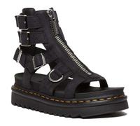 Dr. Martens Sandalia Olson para mujer, gris, 40 EU