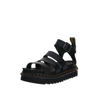 Dr. Martens 24235001, Sandals Mujer, Black Hydro Leather, 38 EU