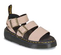 Dr. Martens Sandalias con plataforma Gryphon Quad Powder Pink Milled Nubuck in Rosa 38