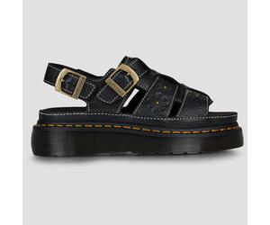 Dr. Martens Sandalias con plataforma Wrenlie Sandal Black Grizzly in Negro 39