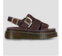 Dr. Martens Sandalias con plataforma Wrenlie Sandal Dark Brown Grizzly in Marrón 41