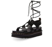 Dr. Martens - Sandalias Planas Nartilla Mujer Negro - 37