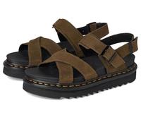 Dr. Martens - Sandalias Planas Voss II Mujer Verde - 39