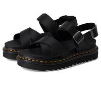 Dr. Martens Sandalias Voss II para mujer, Negro 1, 42 EU