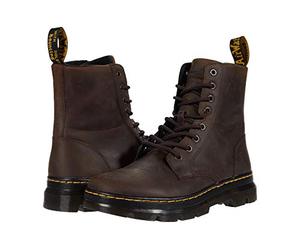 Dr. Martens Torriano Softy T Oxford para hombre, Caballo loco marrón oscuro, 8 UK