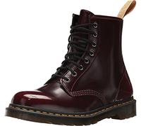Dr. Martens Vegan 1460, Botas clásicas para mujer, Rojo (Cherry Red 600), 42 EU