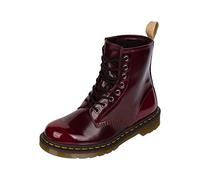 Dr. Martens Vegan 1460, Botas clásicas unisex para adultos, rojo (Cherry Red 600), 37 EU