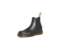 Dr. Martens Vegan 2976, Botas Chelsea Unisex Adulto, Negro, 36 EU